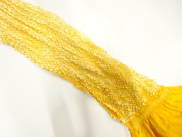 正絹　絞り　帯揚げ